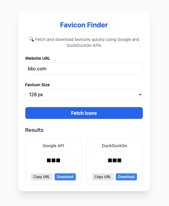 Favicon Finder